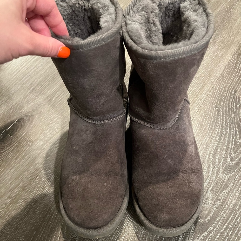 Gray Classic Uggs - image 1